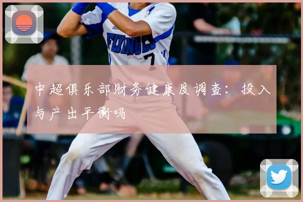 中超俱乐部财务健康度调查：投入与产出平衡吗